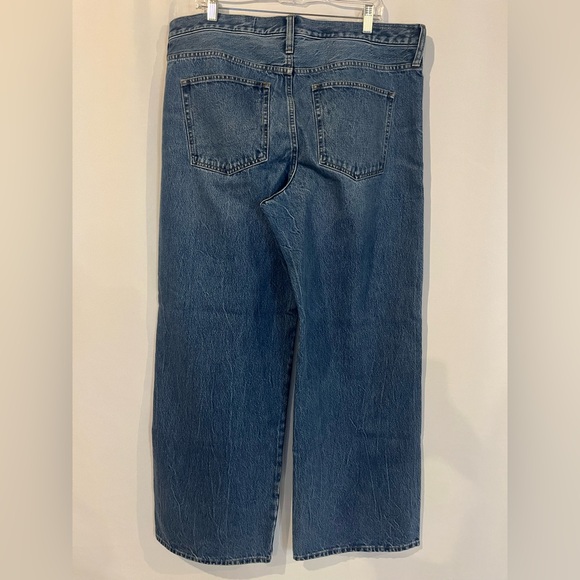 J.Crew Studded Lower Rise Wide Leg Jean 1984 - Picture 9 of 12